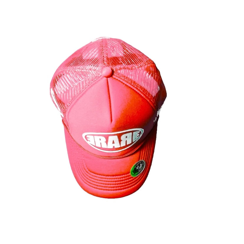 LOGO TRUCKER CAP (RED)