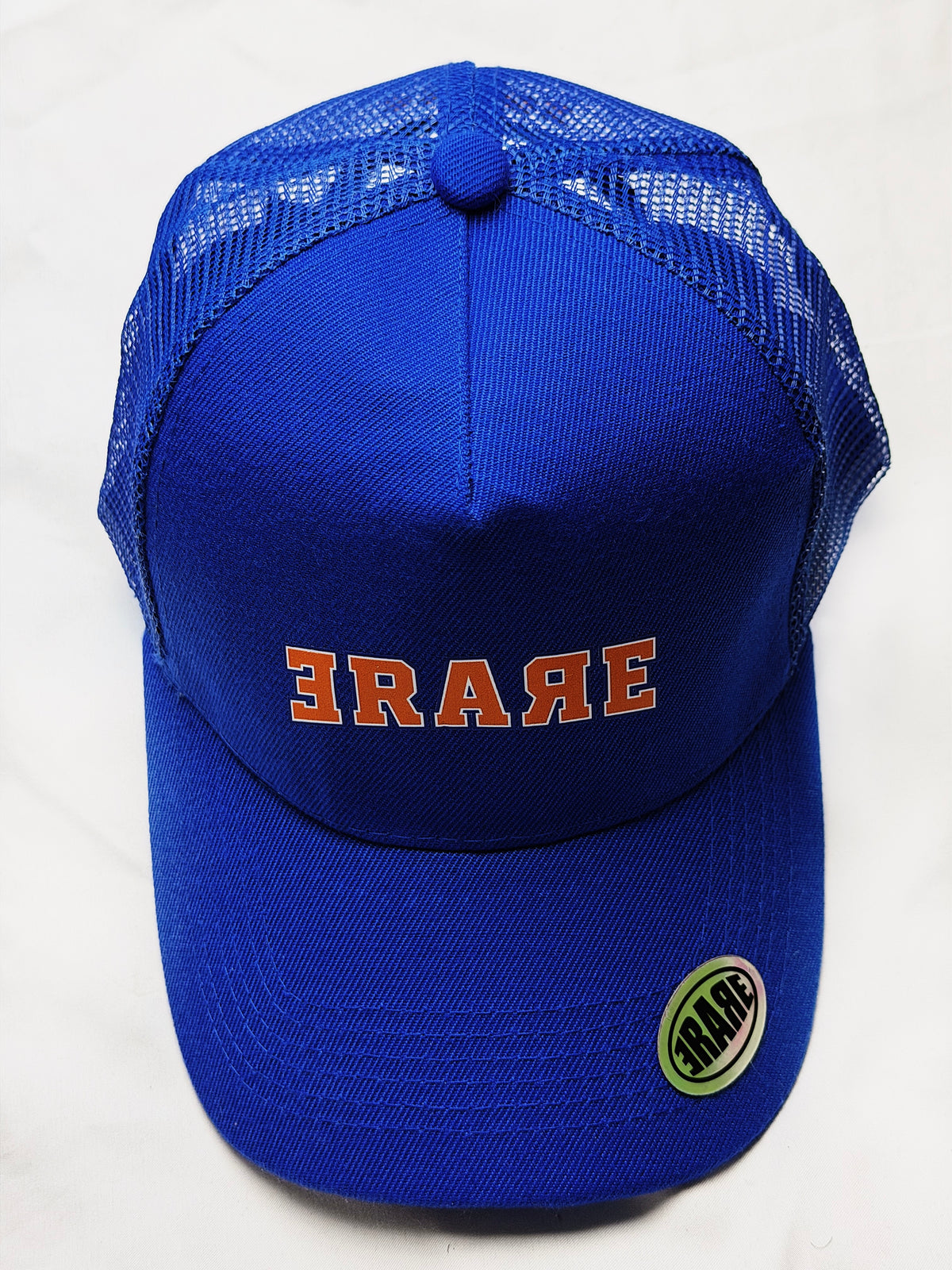 ƎRAЯE NYC® VARSITY LOGO TRUCKER CAP