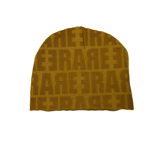 ƎRAЯE NYC® BURN NOTICE BEANIE (MUSTARD)