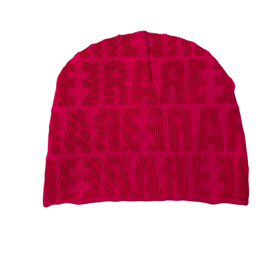 ƎRAЯE NYC® BURN NOTICE BEANIE (MAGENTA)
